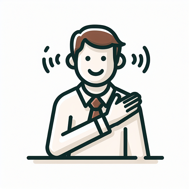 attentive listener nodding and smiling