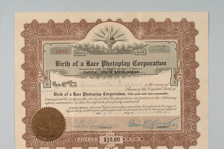 vintage birth certificate