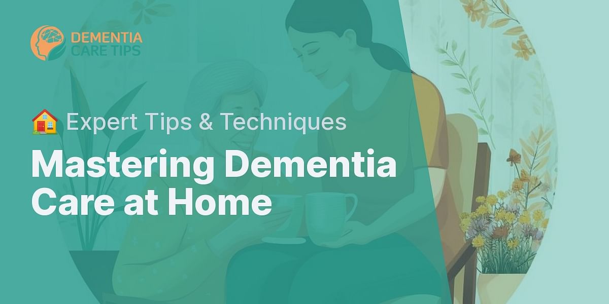 What is the optimal approach to caring for a dementia patient at home?