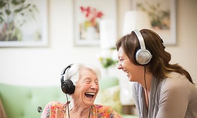 How can music therapy be beneficial for individuals with dementia?