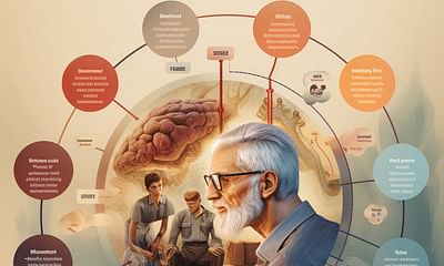 How does dementia progress and what are its later stages?