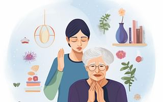 What are the challenges for caregivers in maintaining their own well-being while caring for a dementia patient?