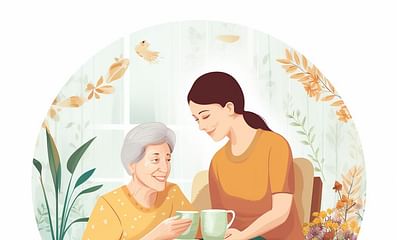 What is the optimal approach to caring for a dementia patient at home?